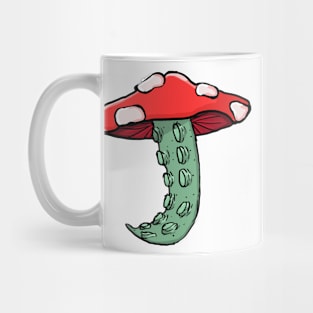 Mushroom with tenticle Mug